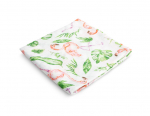 Sensillo vystyklas baltas, flamingas, 70x80, 0980