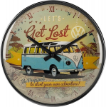 SIENINIS LAIKRODIS &raquo;VW Bulli - Let's Get Lost&laquo;, Nostalgic-Art, M