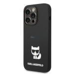 Karl Lagerfeld iPhone 14 Pro 6,1 KLHCP14LSLCTBK black HC Choupette Body