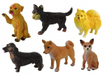 &Scaron;unų figūrėlių rinkinys Lean Toys, 6vnt