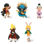 Figūrėlių rinkinys One Piece Wanokuni Onigashima Banpresto, 5 vnt.