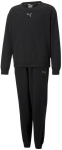 Puma sportinis kostiumas berniukams Loungewear Suit 670734 01, juodas