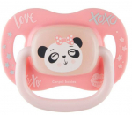 Canpol Babies Simetrinis silikoninis čiulptukas 0-6m Exotic Panda 34/920_pand