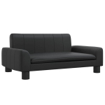 Vaiki&scaron;ka sofa vidaXL, juoda