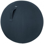 Leitz Ergo Cosy aktyvus sėdėjimo kamuolys, veliūrinė pilka, 65 cm
