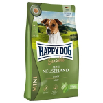 Happy Dog Mini Neuseeland mažų veislių suaugusiems &scaron;unims su ėriena ir ryžiais, 4 kg