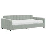 Sofa-lova vidaXL, 100x200 cm, pilka