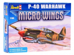 Lėktuvo modelis Curtiss P-40 Warhawk Revell