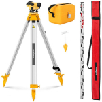 Savaime i&scaron;silyginantis optinis nivelyras su trikoju ir lazdele &ndash; padidinimas 28x sk. 36 mm
