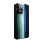 Evelatus Silikoninis dėklas Apple iPhone 15 Pro Margas žalias
