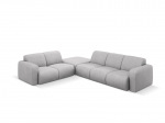 Kairinė kampinė sofa Windsor & Co Lola, 315x250x72 cm, &scaron;viesiai pilka