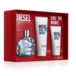Dovanų rinkinys vyrams Diesel Only the Brave: kvepalai EDT, 75ml + du&scaron;o želė, 100ml + du&scaron;o želė, 50ml