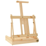 Stalinis molbertas su stalčiumi vidaXL, 41,5x37x12cm