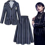 Kostiumas Wednesday Addams, 160 dydis