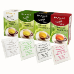 Ekologi&scaron;ki Kini&scaron;ki Baltos, Žalios, Oolong, Juodosios arbatos mai&scaron;eliai, rinkinys, 2g x 80