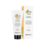Valomos putos su yuzu ekstraktu FarmStay Citrus Yuja Vitalizing Foam Cleansing, 100 ml