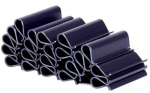 Tvoros juostos klipsai (40 vnt) 47,5 mm RAL7016 (Pilka)