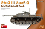 Miniart - Sturmgesch&uuml;tz StuG III Ausf. G Feb 1943 Alkett Prod., 1/72, 72101