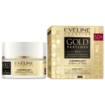 Veido kremas Eveline Cosmetics Gold Peptides, stangrinamasis 50+, 50 ml