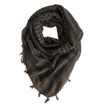 Karinė skara Shemagh Kefija Dominator Urban Combat 100x100 ruda/juoda