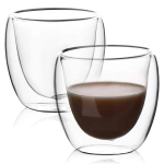 Winder dvigubo stiklo puodeliai Coffee, 2x250 ml