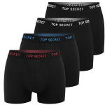 Trumpikės vyrams Top Secret, juodos, 4 vnt