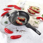 Keptuvė su marmuro danga, 24 cm