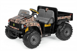 Dvivietis vaiki&scaron;kas elektromobilis Peg Perego John Deere Gator Camo 12V/350W