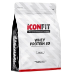 Baltymai Iconfit Whey Protein 80, mėlynių jogurto skonio, 1000g