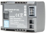 Vaizdo kameros akumuliatorius Canon BP-808, 890mAh