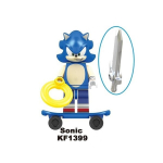 Konstruktorius Sonic the Hedgehog figūrėlė HeroBricks, 5cm
