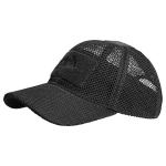 Kepurė vyrams HELIKON Baseball MESH Juoda