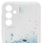 iLike Silikono Vandens Gliterio Atnugario Dangtelis Samsung Galaxy A55 5G (A556B) Mėlyna