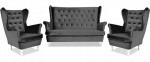 Sėdimųjų baldų komplektas uszak Diana sofa Skandinavi&scaron;ki foteliai &Scaron;eimos baldai