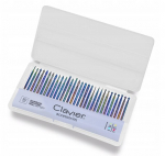 Manikiūro frezos antgalių rinkinys DiamondWave, 30vnt.