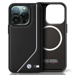 BMW M MagSafe dėklas iPhone 16 Pro - juodas