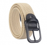 Lankstus, eleganti&scaron;kas pintas juostinis diržas kelnėms su tvirta sagtimi