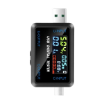 Srovės ir Įtampos Matuoklis, USB, USB-C, DC 4.5-36V, 0-8A