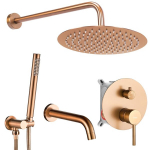 Du&scaron;o Įleidžiamas komplektas Rea Lungo Copper Brush + BOX