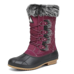 Batai moterims Mishansha, raudoni