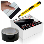 Plėvelė juosta dechromavimo gremžtukas Solar Systems juoda blizgi 5x500cm