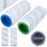 Pakaitinė dalis elektrinio mopo voleliai K&auml;rcher FC3 FC5 FC7 FC8 EWM2 &ndash; Mikropluo&scaron;tas, Didelis sugeriamumas, 145x45 mm