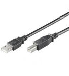 Kabelis Goobay GB USB, A-B, 5 m, juodas