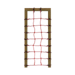 Laipiojimo tinklas 2 x 0.75 m, raudonas
