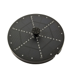 Fontano siurblys su saulės baterija, 160 mm, LED