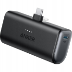 Atsarginis maitinimo &scaron;altinis ("Power Bank") Anker Nano 5000mah 22.5w Powerbankas, Usb-c, Juodas
