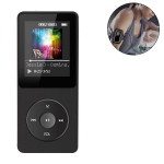 MP3 grotuvas MP3 grotuvai, kortelė MP4 grotuvas Mini MP3 studentų Walkman 8G ma&scaron;inų saugykla el. knygų įra&scaron;ymo įrenginys MP4, juodas