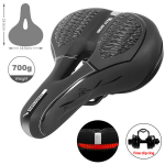 (-113 modelis)WEST BIKING Big Butt dviračio balnelis Ergonomi&scaron;kas platus storas pagalvėlė Patogus kvėpuojantis dviračio sėdynė MTB plento dviračio balnas, (-113 modelis)