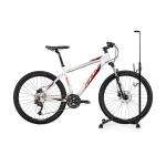 3in1 dviračio stovo laikiklis tarnybiniam dviračiui juodas