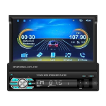 Automobilio monitorius 7'' Podofo A3503 Carplay&Android Auto